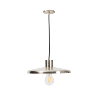 NUVIRA Stropna lampa od svijetlo sivog brušenog metala