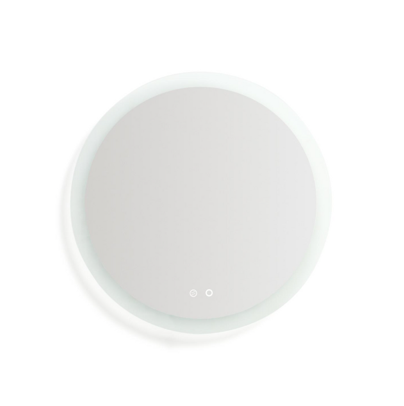 MERVI round bathroom mirror with LED light and anti-fog Ø 60cm