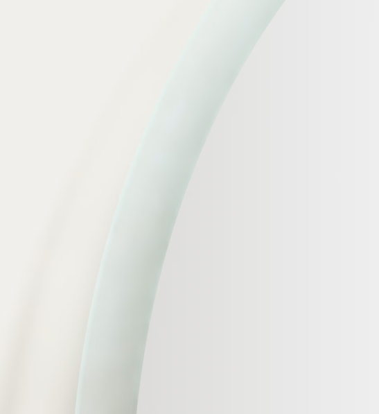 MERVI Okruglo kupaonsko ogledalo s LED svjetlom i zaštitom od zamagljivanja Ø 60 cm