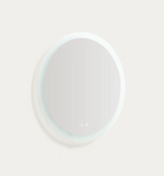 MERVI Okruglo kupaonsko ogledalo s LED svjetlom i zaštitom od zamagljivanja Ø 60 cm