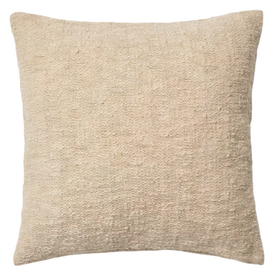MEVIA Cushion cover in beige linen blend 50 x 50 cm