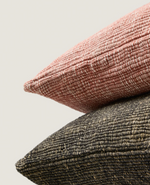 MACHIEL Navlaka za jastuk od crno-bijelog viskoznog žakarda 50 x 50 cm