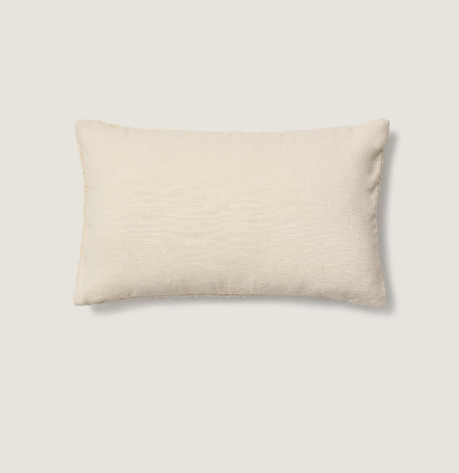 ENARI Bež i crna pamučna jastučnica 50 x 30 cm