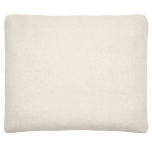 MARTINA Ecru bouclé cushion 60 x 52cm