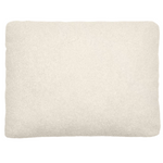 MARTINA Ecru bouclé cushion 47 x 36cm