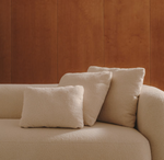 MARTINA Ecru jastuk od buklea 52 x 52 cm