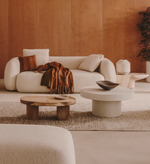 MARTINA Ecru jastuk od buklea 52 x 52 cm