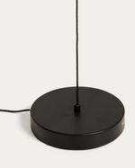 BOW Crna aluminijska stropna svjetiljka Ø 16 cm