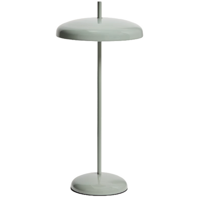 PORTE Light green metal portable table lamp