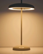 PORTE Prijenosna metalna stolna lampa svijetlozelene boje