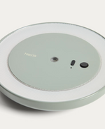 PORTE Prijenosna metalna stolna lampa svijetlozelene boje