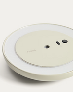 PORTE Light grey aluminium portable ceiling lamp Ø 16 cm