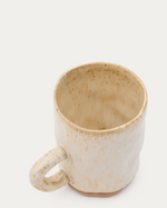 ZUNEL Beige ceramic coffee cup with dripper set