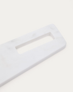 NIRA Small serving board in black and white marble