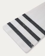 NIRA Large serving board in black and white marble