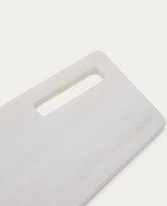 NIRA Large serving board in black and white marble