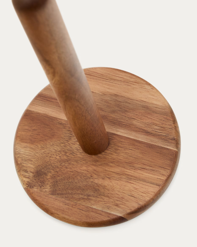 NUKHA Kitchen roll holder in FSC 100% acacia wood