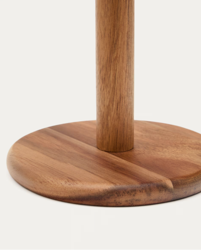 NUKHA Kitchen roll holder in FSC 100% acacia wood