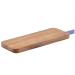 ZAIRIN Serving board in FSC 100% acacia wood and lilac metal