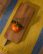 ZAIRIN Serving board in FSC 100% acacia wood and lilac metal