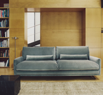 VELIRO Zeleni baršunasti trosjed s crnim čeličnim nogama 240 cm