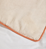 VIRELDA Set navlake za poplun i jastučnice od bež pamuka i lana s izvezenim detaljima