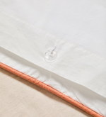 VIRELDA Set navlake za poplun i jastučnice od bež pamuka i lana s izvezenim detaljima