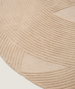 DOMM beige wool rug, 160 x 230 cm