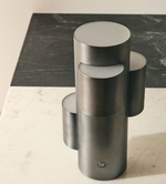 ADRINA Prijenosna LED stolna lampa od tamno sivog metala s brušenom završnom obradom