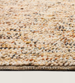ELANIS multicoloured bouclé wool rug 200 x 300cm