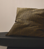 MELIEN cushion cover in green dot jacquard 50 x 50 cm