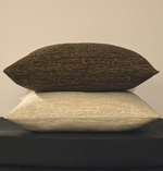 MELIEN cushion cover in natural dot jacquard 50 x 50 cm