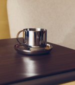 NIRELA set of 2 stainless steel cups