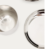 NIRELA set of 2 stainless steel cups