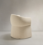 BOSCA Bež šenilska stolica