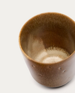 NAGOLI Brown ceramic cup