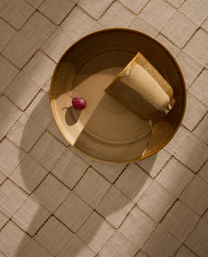 NAGOLI Brown ceramic cup