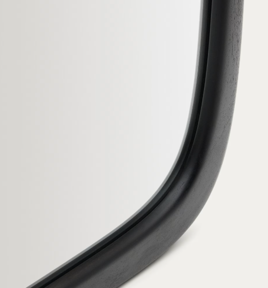 ALURA Ogledalo od crnog tikovine 94,5 x 192 cm