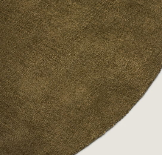 EMPURIES green round rug Ø200cm
