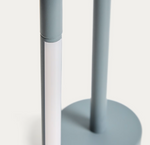 BOW blue aluminium portable table lamp