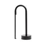 BOW black aluminium portable table lamp