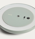 PORTE grey aluminium portable table lamp