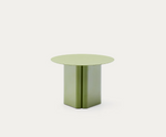 ARVIN Green iron side table Ø 55cm