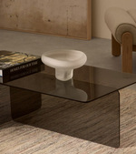 ONDARO frosted glass centrepiece 15cm