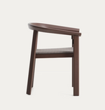 ERICE Stackable chair in aluminium and brown rope