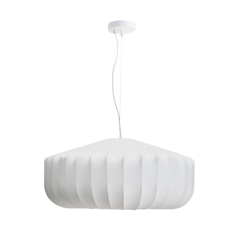 SOMAR ceiling lamp made with synthetic fibres and steel rods Ø76cm
