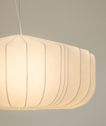 SOMAR ceiling lamp made with synthetic fibres and steel rods Ø76cm