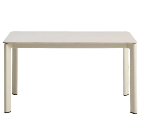 ANAFI Stol od sinteriranog kamena i grafitnog aluminija 140 x 80 cm