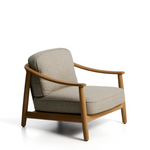ELUNDA outdoor armchair in solid teak wood FSC 100%