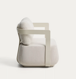 TAMARIS ecru aluminium outdoor armchair